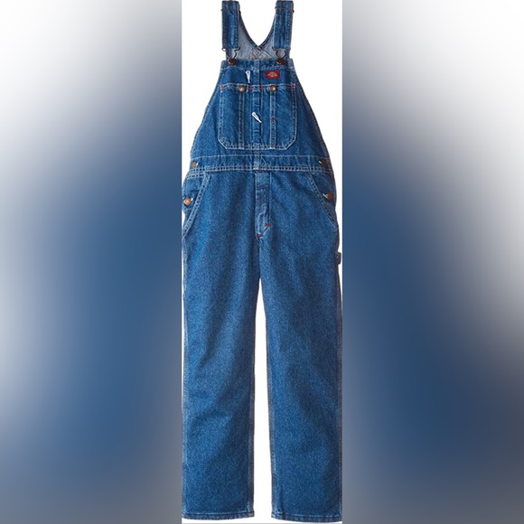 Dickies Other - Dickies Big Boys' Denim Bib Overall super cute size small 8